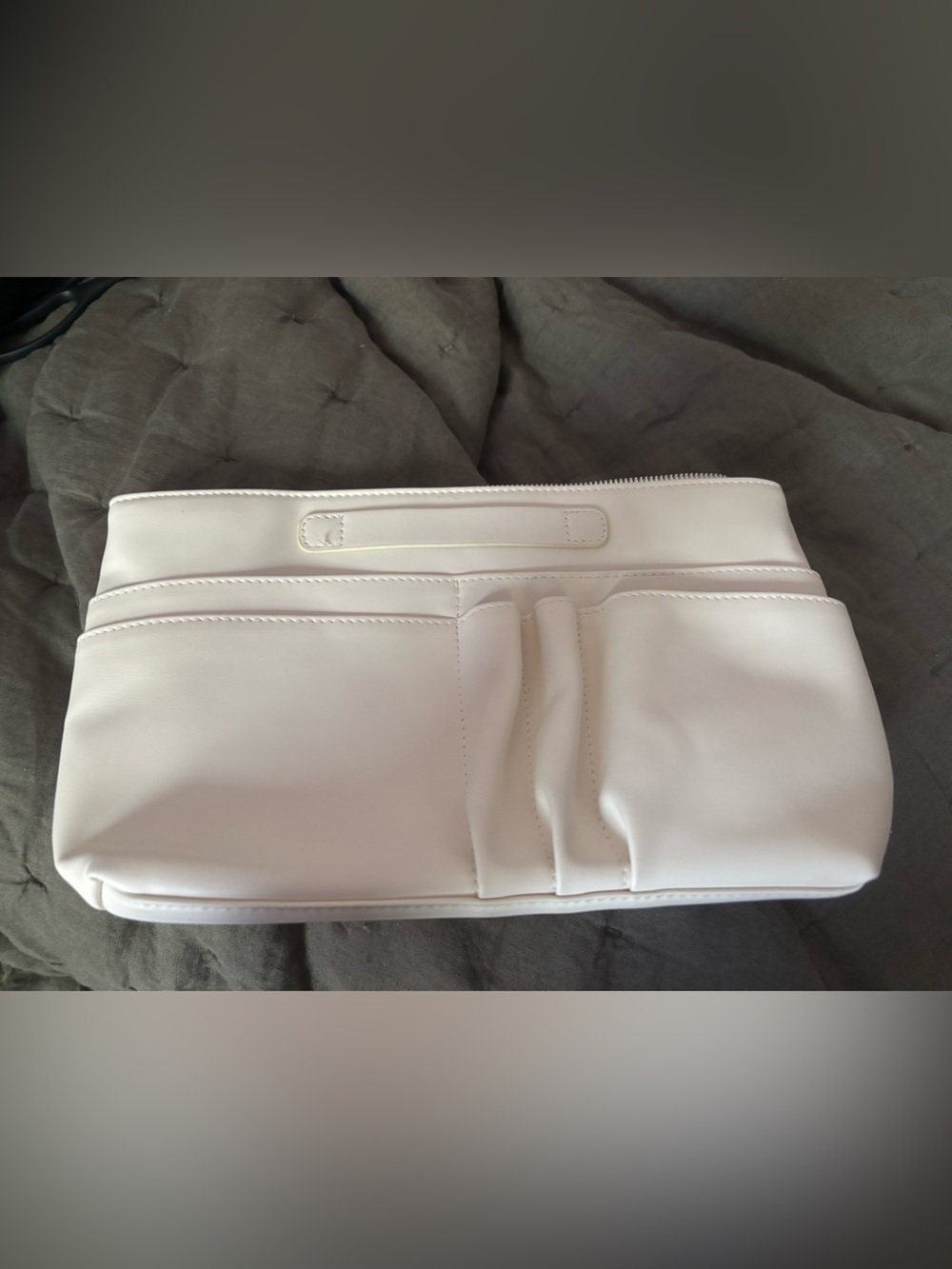 ToteSavvy Original Luxury Tote & Diaper Bag Insert โ Soft Almond
